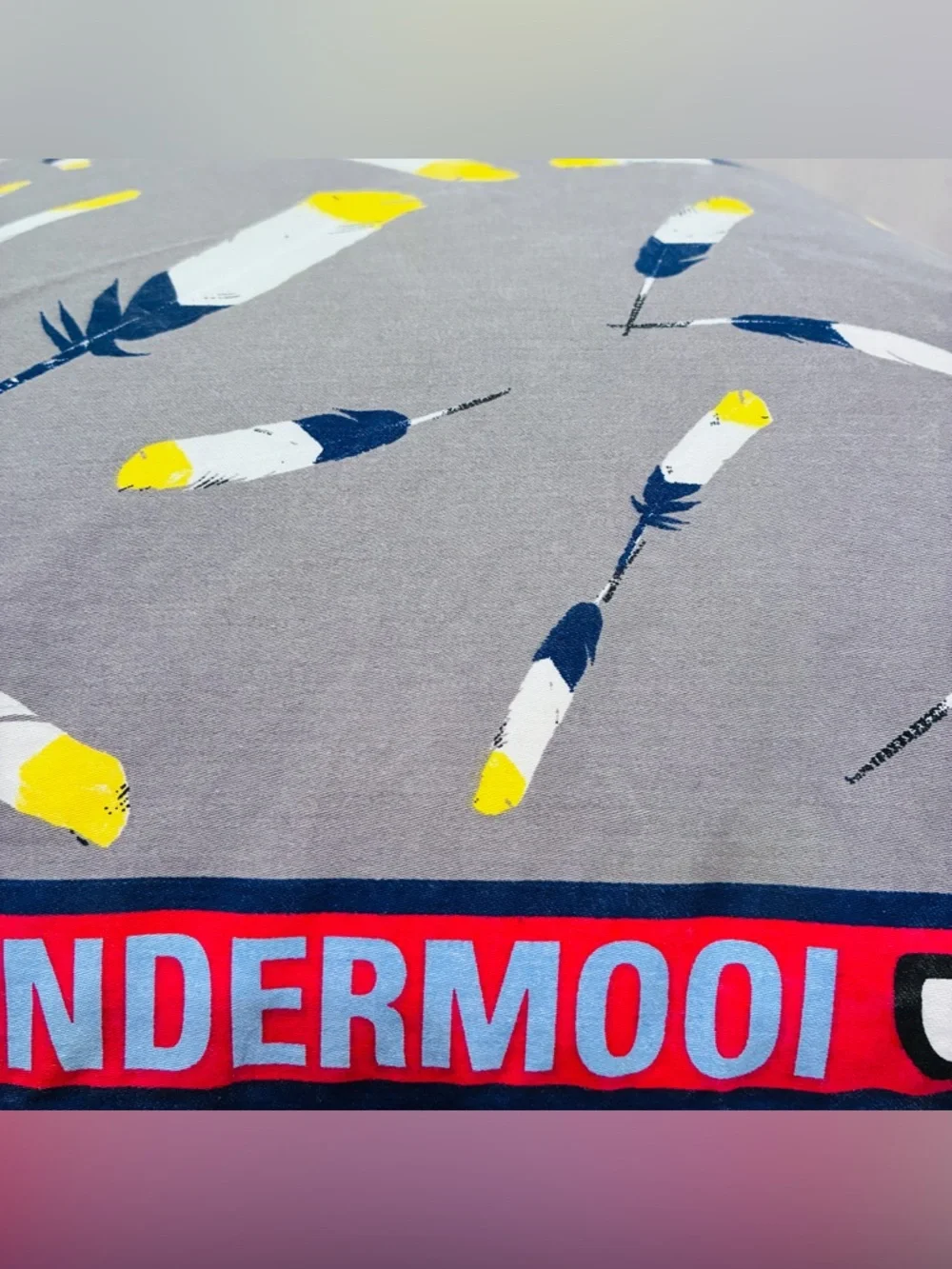 IKEAxWalterVanBeirendonck GLÖDANDE Feather Accent Limited Edition Large Cushion